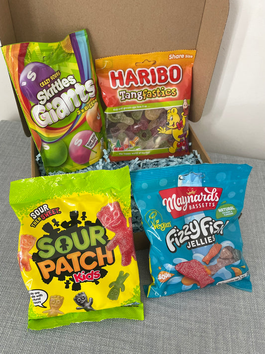Sour Sweets Gift Box - Giftley