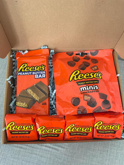 Reese's Peanut Butter Chocolate Gift Set: Ultimate Treat Box | Christmas Presents | Christmas Chocolate Gifts | Birthday Present Ideas