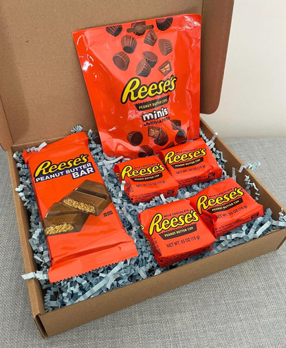 Reese's Peanut Butter Chocolate Gift Set: Ultimate Treat Box | Christmas Presents | Christmas Chocolate Gifts | Birthday Present Ideas