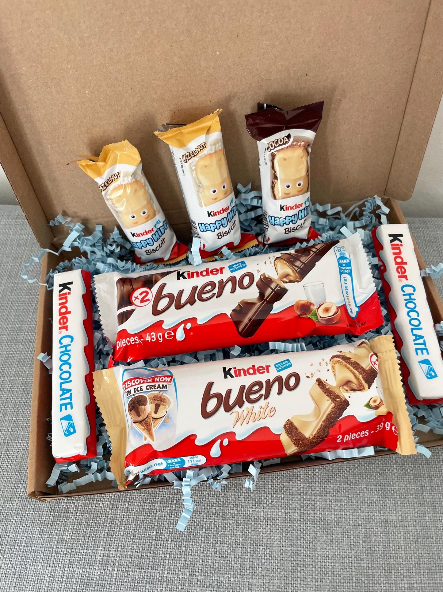 Kinder Chocolate Treat Box: Bueno, Hippo, Snack Bars