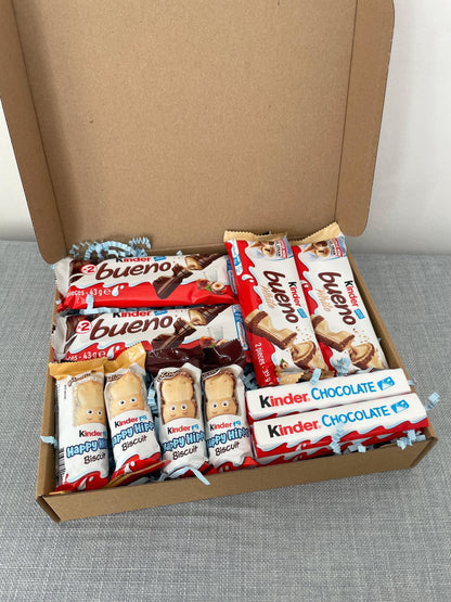 Large Kinder Chocolate Gift Box: Birthday Treat Hamper