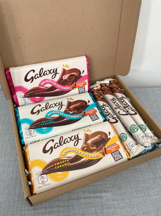 Galaxy Chocolate Bar Gift Box: Galaxy Bars and Ripples