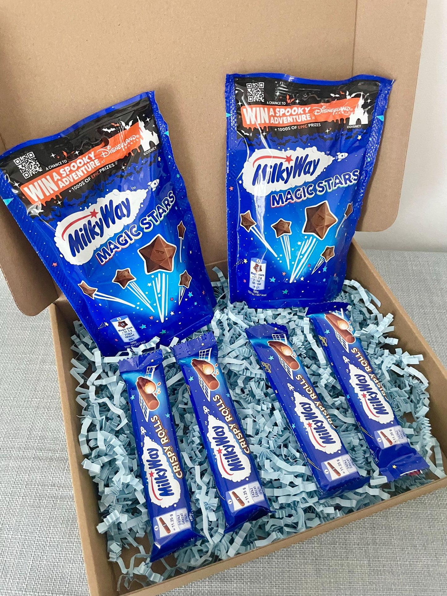 Milky Way Chocolate Gift Box | Crispy Rolls & Magic Stars | Christmas Presents | Chocolate Gifts | Treats Box