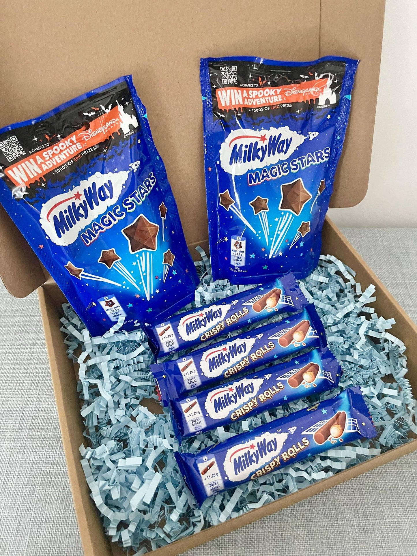Milky Way Chocolate Gift Box | Crispy Rolls & Magic Stars | Christmas Presents | Chocolate Gifts | Treats Box