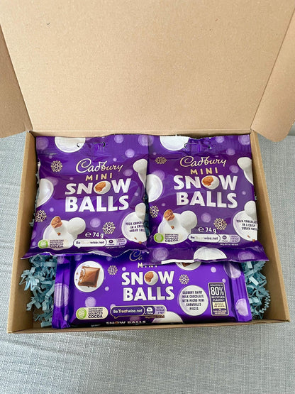 Cadbury Snow Balls & Chocolate Bar |  Christmas Chocolate Gifts | Christmas Presents | Cadbury Chocolate Gift Box | Birthday Chocolate Gifts