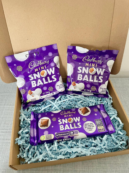 Cadbury Snow Balls & Chocolate Bar |  Christmas Chocolate Gifts | Christmas Presents | Cadbury Chocolate Gift Box | Birthday Chocolate Gifts