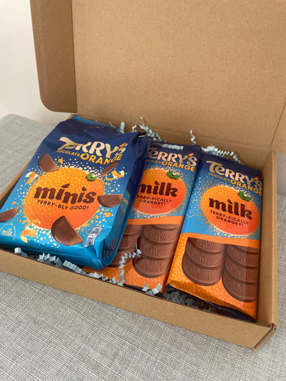 Terry's Chocolate Orange Gift Box | Chocolate Bars & Minis | Christmas Chocolate Gifts | Christmas Present | Birthday Chocolate Box | Treat