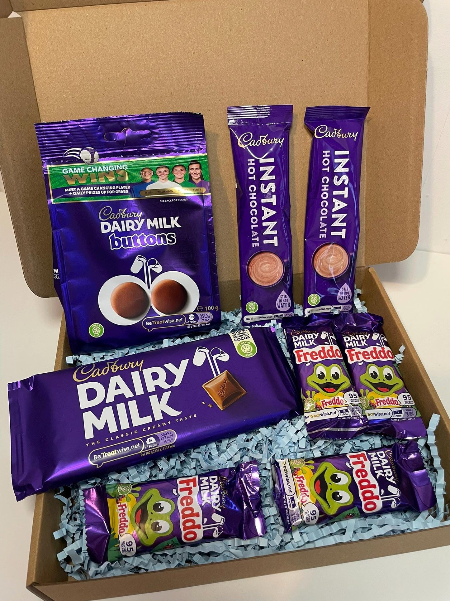 Cadbury Chocolate Gift Box | Dairy Milk Bars, Buttons, Freddos & Hot Chocolate | Christmas Chocolate Gifts | Chocolate Presents | Birthday