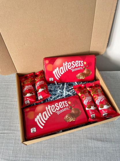 Maltesers Christmas Gift Box | Chocolate Reindeer & Teasers Bars | Festive Chocolate Treat | Christmas Hamper | Stocking Filler