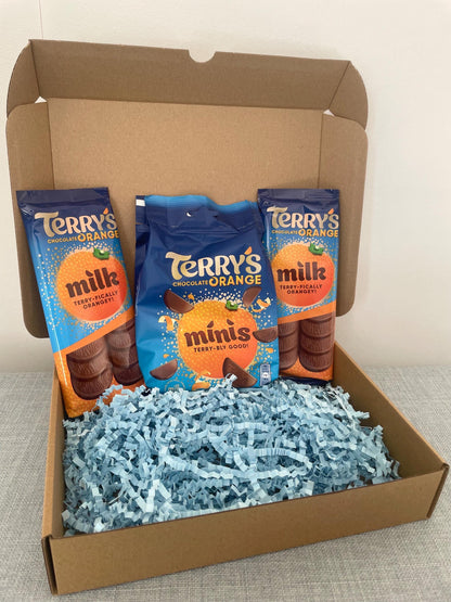 Terry's Chocolate Orange Gift Box | Chocolate Bars & Minis | Christmas Chocolate Gifts | Christmas Present | Birthday Chocolate Box | Treat