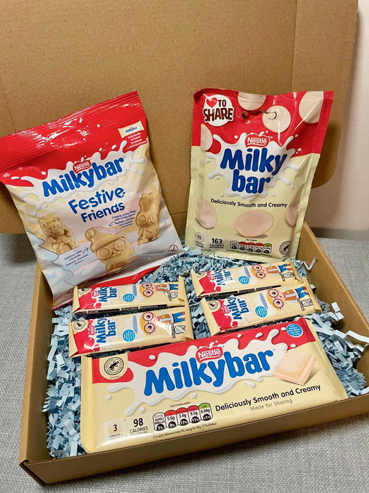 Milkybar Chocolate Gift Set: White Chocolate Treats | Christmas Gifts | Presents Ideas | Chocolate Gift