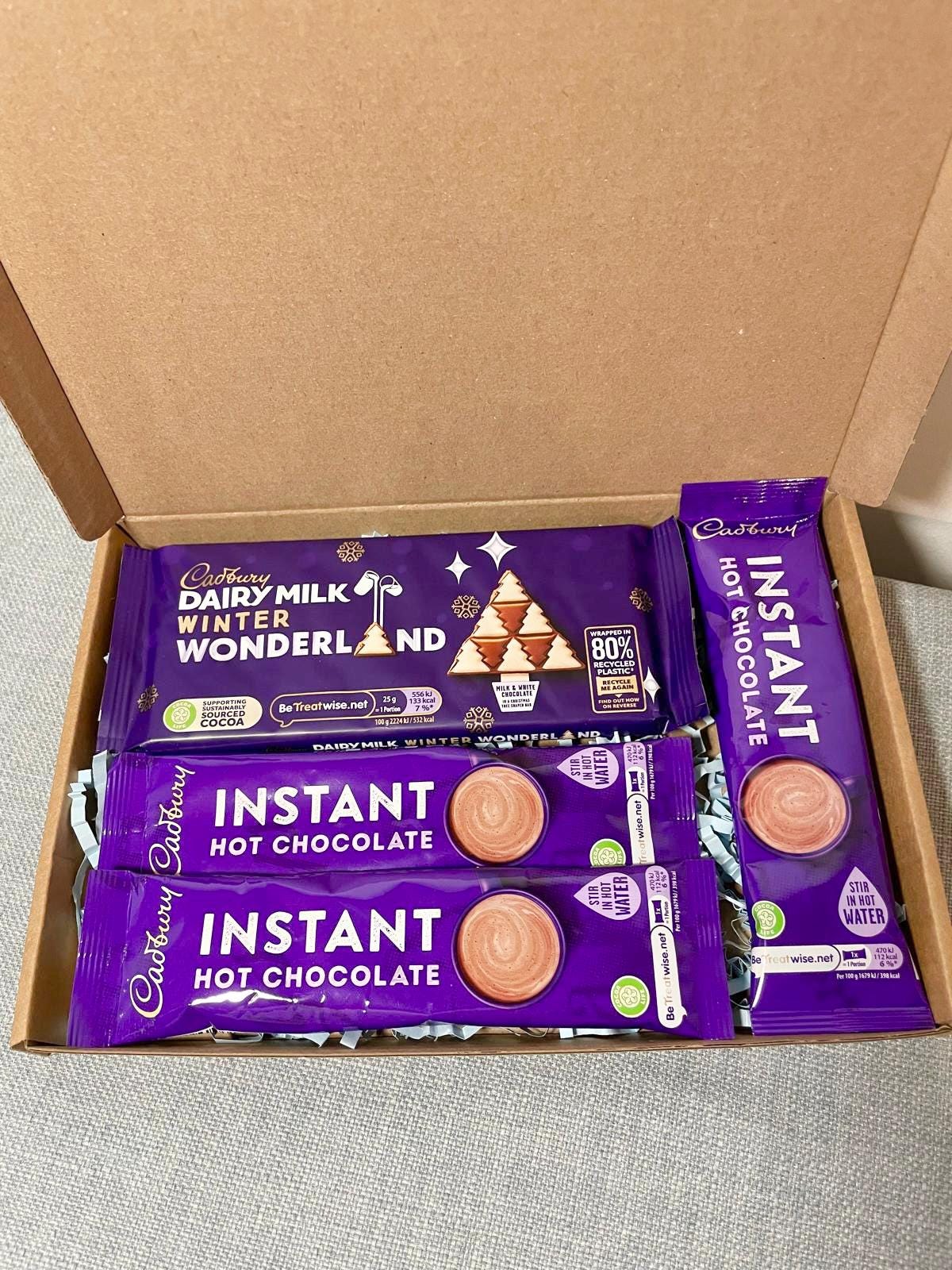 Cadbury Winter Wonderland & Hot Chocolate Gift Box | Christmas Chocolate Gift | Festive Treat Box | Stocking Filler | Secret Santa