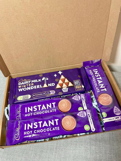 Cadbury Winter Wonderland & Hot Chocolate Gift Box | Christmas Chocolate Gift | Festive Treat Box | Stocking Filler | Secret Santa