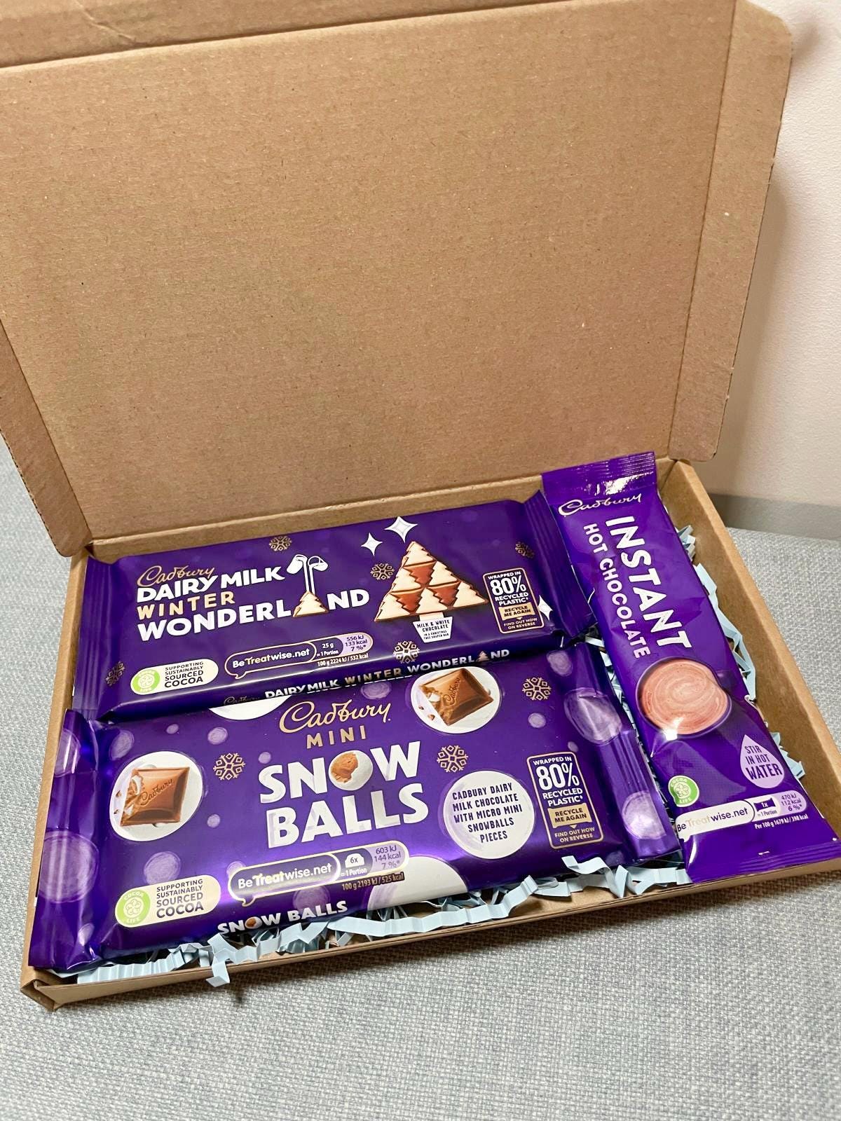 Cadbury Christmas Chocolate Duo Gift Box | Winter Wonderland & Snow Balls Bars | Festive Chocolate Gift | Secret Santa | Holiday Treat Box