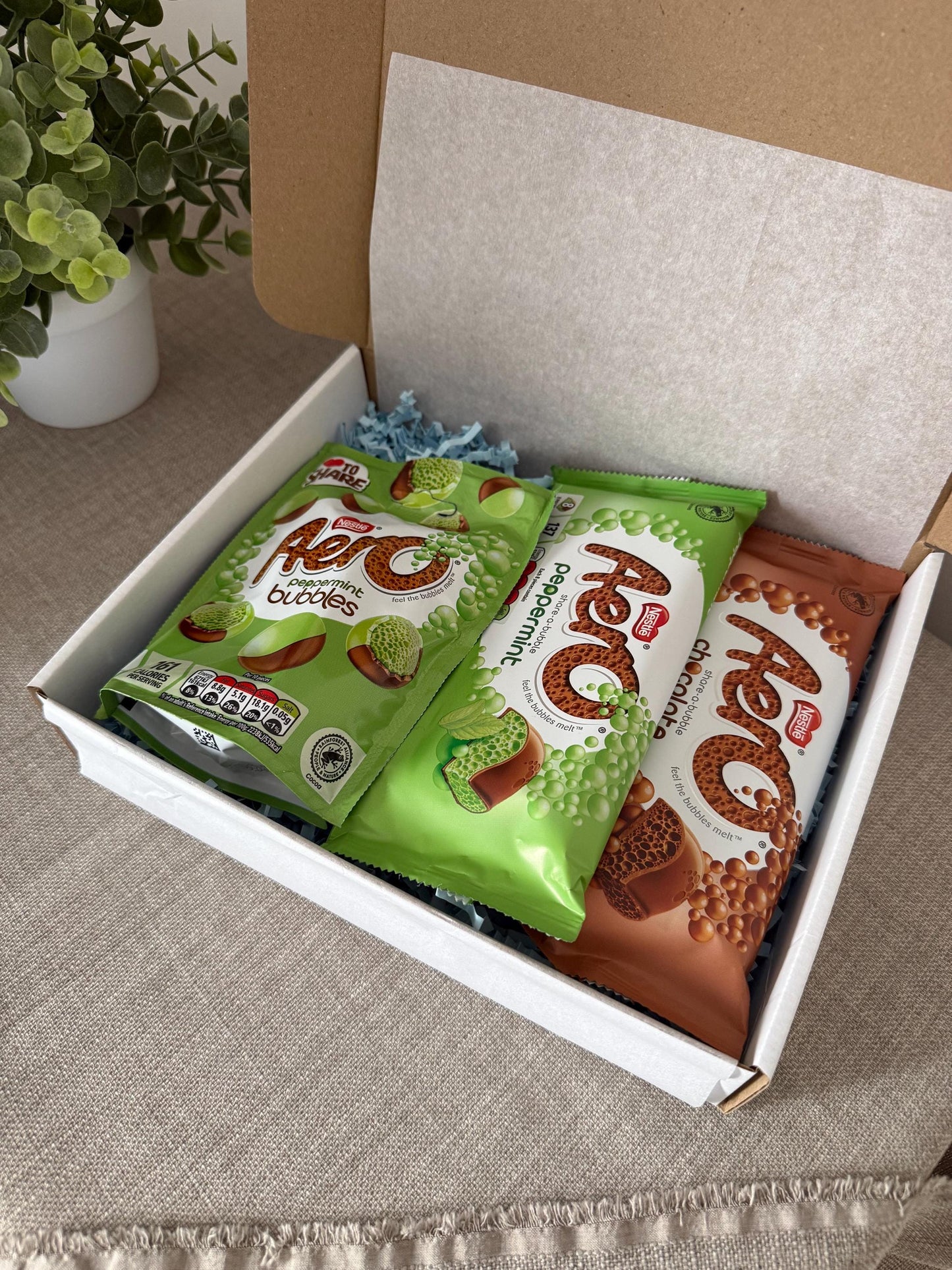 Aero Chocolate Gift Box UK | Postal Chocolate Gift with Personalised Card | Birthday Thank You Gift - Giftley