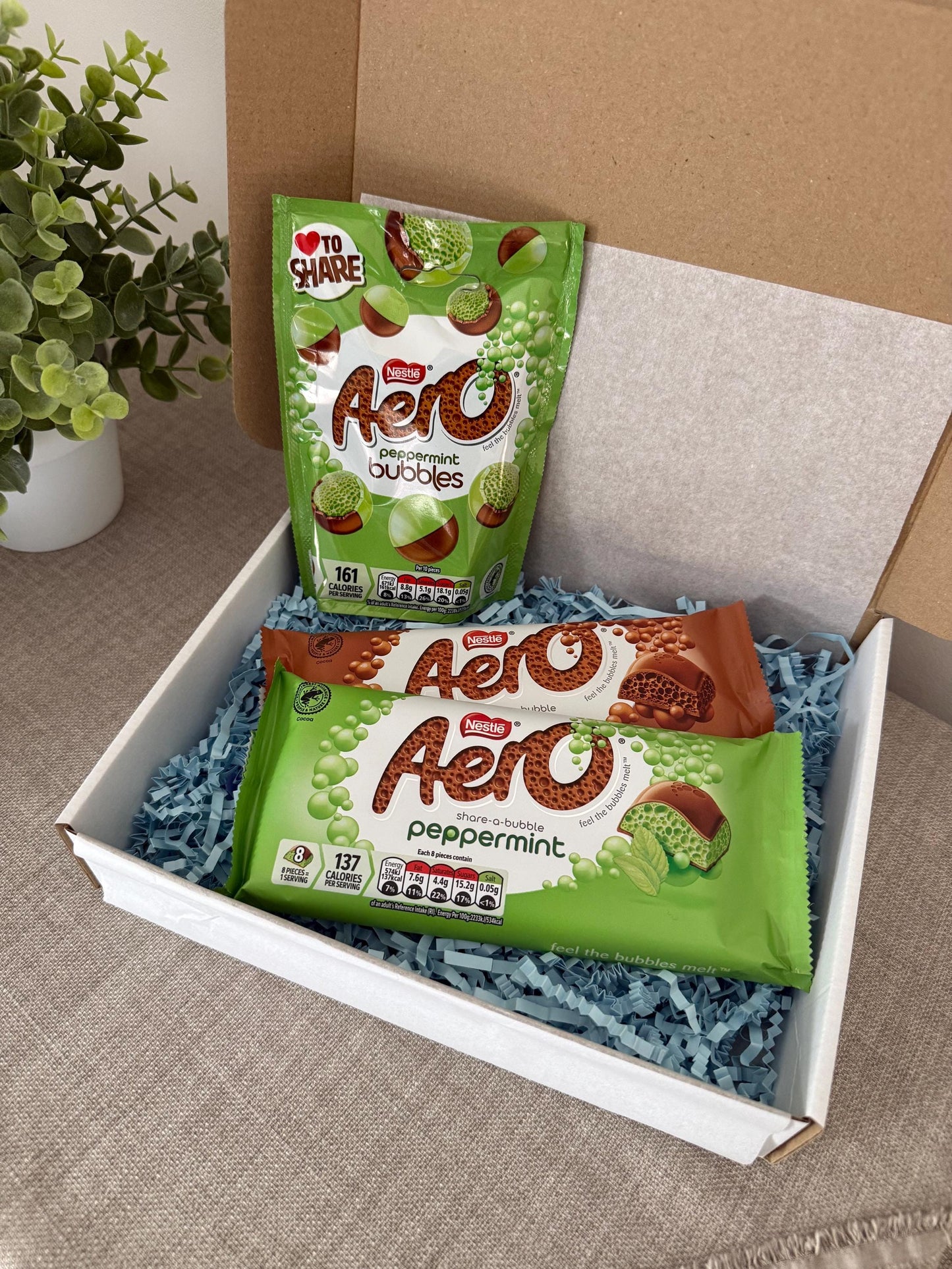 Aero Chocolate Gift Box UK | Postal Chocolate Gift with Personalised Card | Birthday Thank You Gift - Giftley